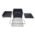 Small Foldable 1.0mm Stainless Steel Charcoal BBQ Grill
