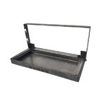 Small Rectangular Silver 1.0mm Stainless Steel Charcoal Grill