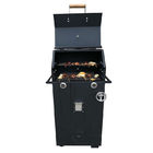 Carbon Steel Adjustable 1460mm Outdoor Charcoal BBQ Grill